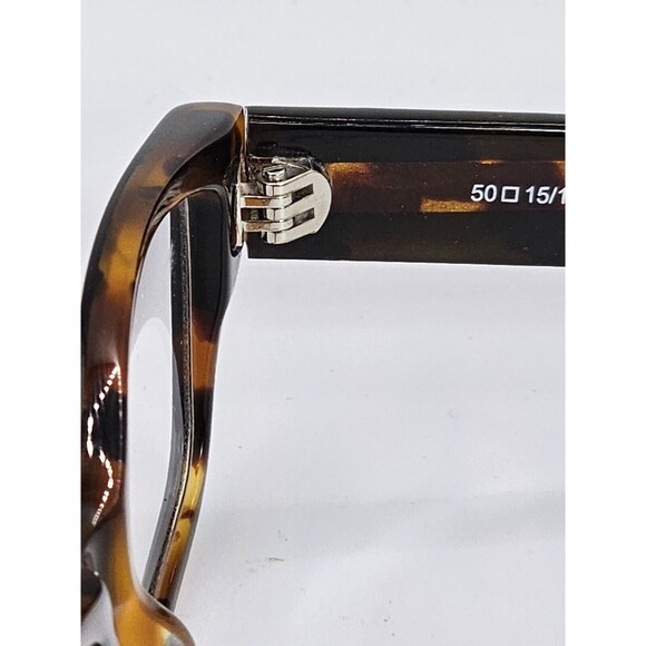 Levi's Eyeglasses LS-568 Black Amber Designer Demo Lens Black 50-15-138 NEW - Picture 7 of 13